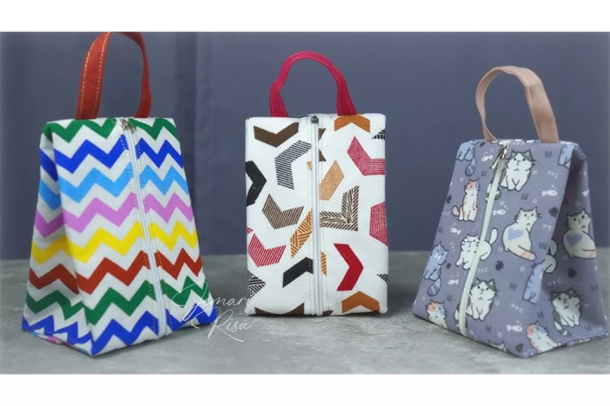 Tips Membuat Pouch Kabel dari Kain Perca Agar Meja Kerja Lebih Rapi