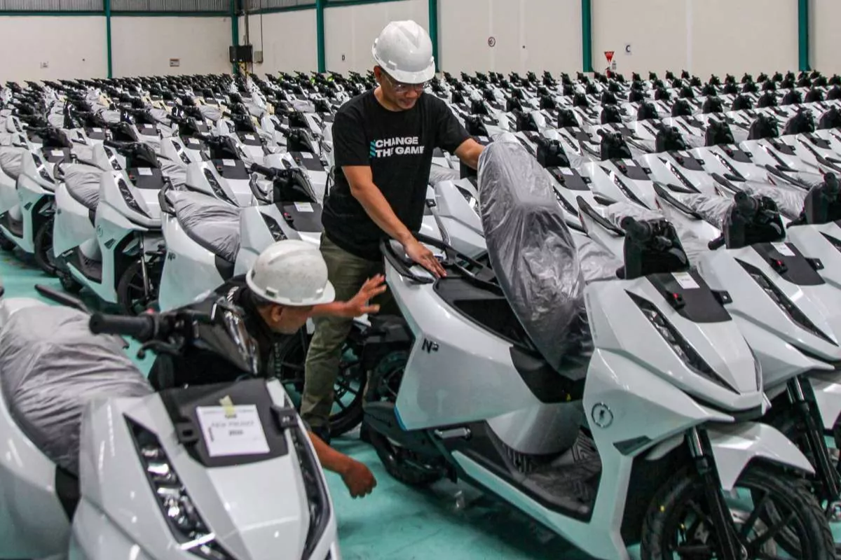 Penjualan Motor Listrik Nasional Melonjak Tajam