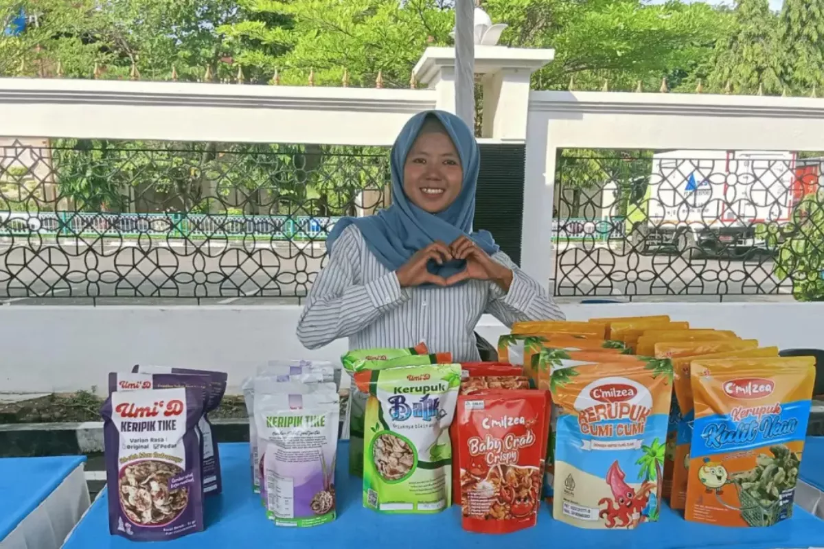 Kisah Mantan Pekerja Migran Sukses Berbisnis Olahan Hasil Laut
