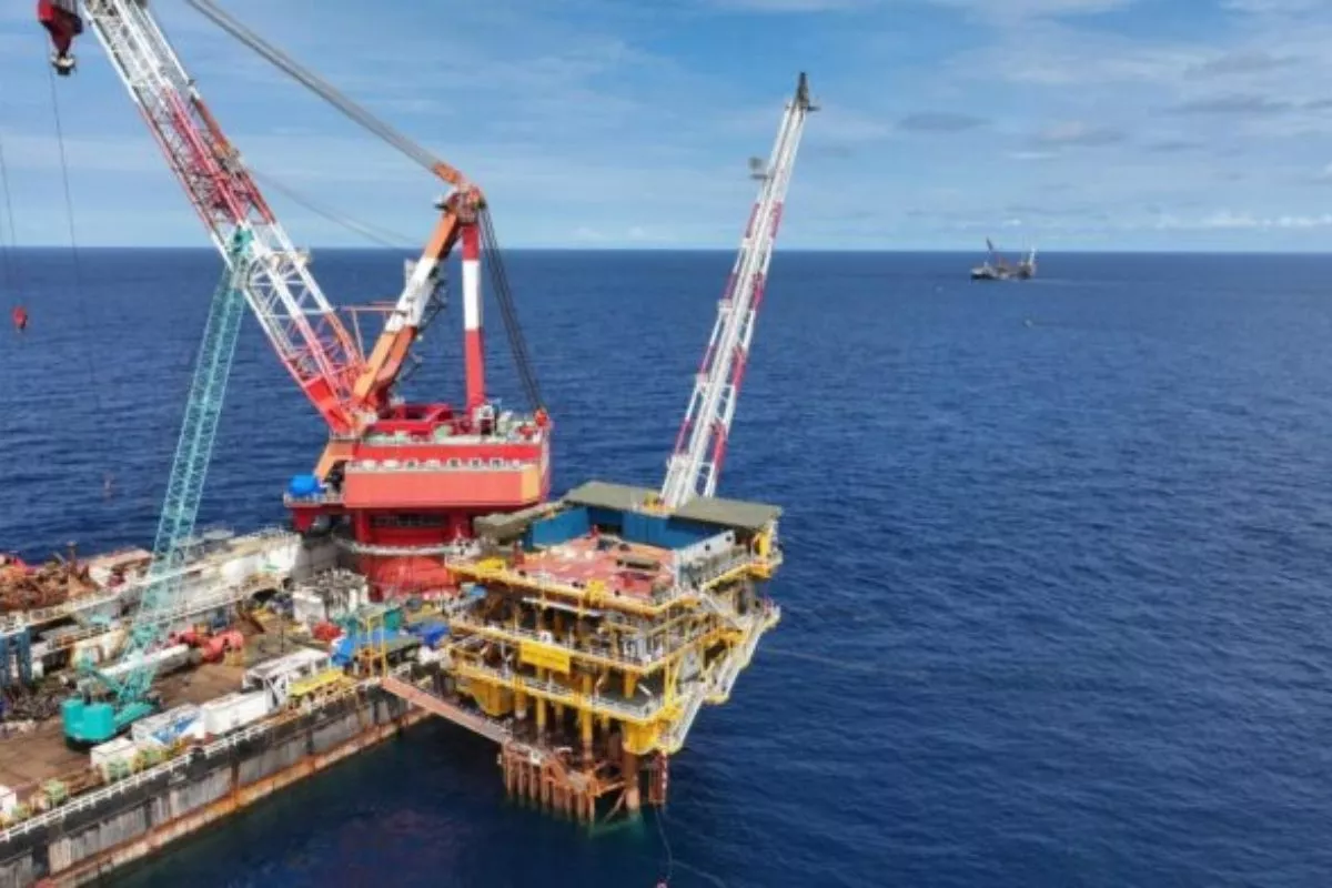 Platform Manpatu Resmi Terpasang, Produksi Migas Mahakam Masuki Era Baru