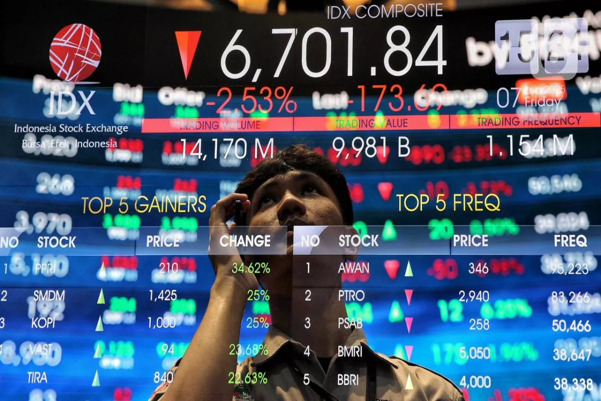 IHSG Diprediksi Melemah ke Level 6.094 Imbas Makroekonomi Domestik