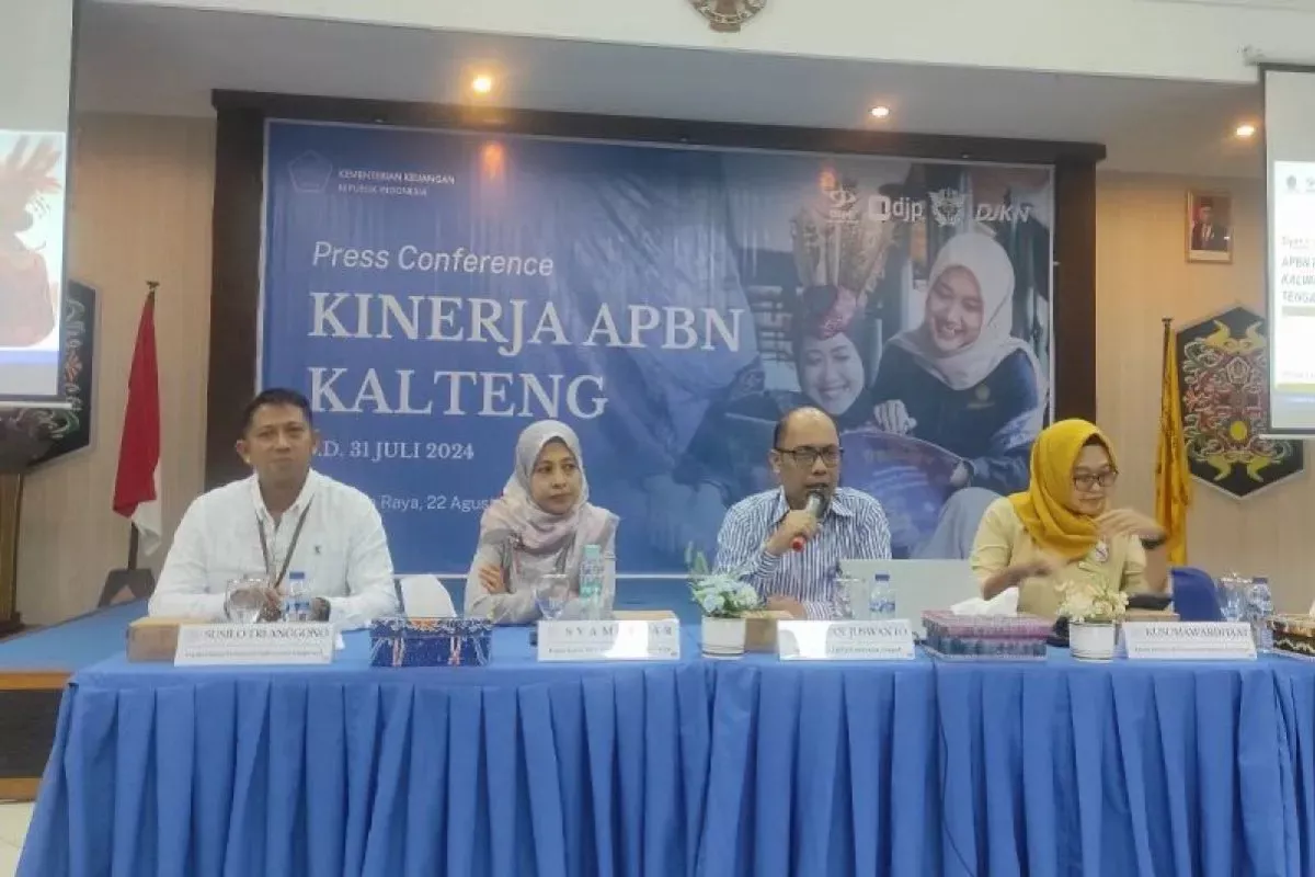 APBN Kalteng Tembus Rp2,20 Triliun, Tumbuh 25,94 persen di Maret 2026