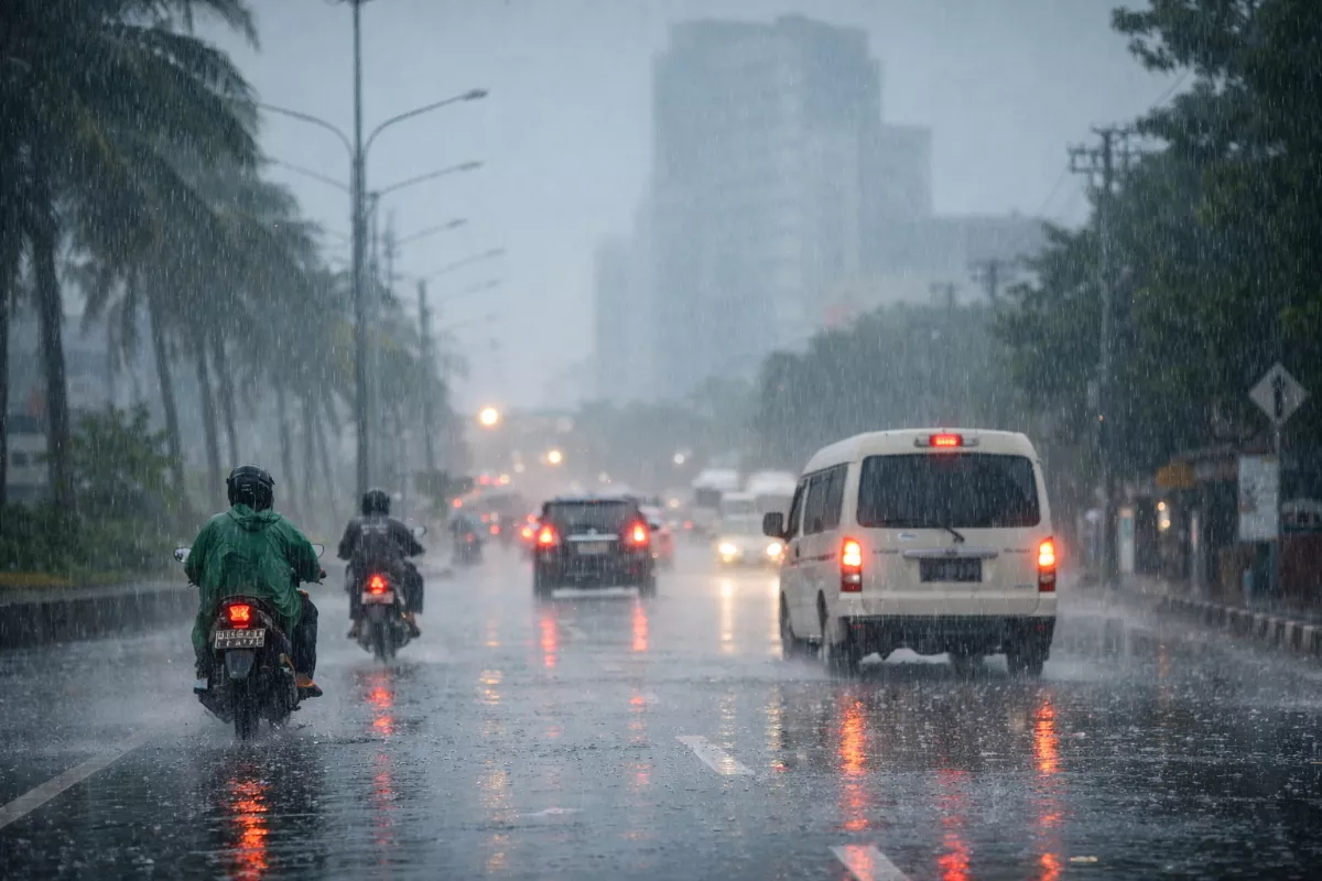 Cuaca Sumut Pada Jumat: Hujan Ringan Hingga Sedang Mendominasi
