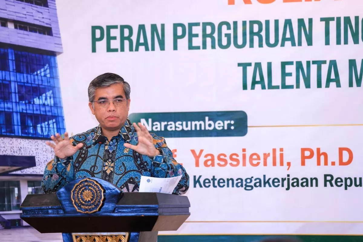 Menaker Ajak Perguruan Tinggi Selaraskan Kurikulum dengan Industri