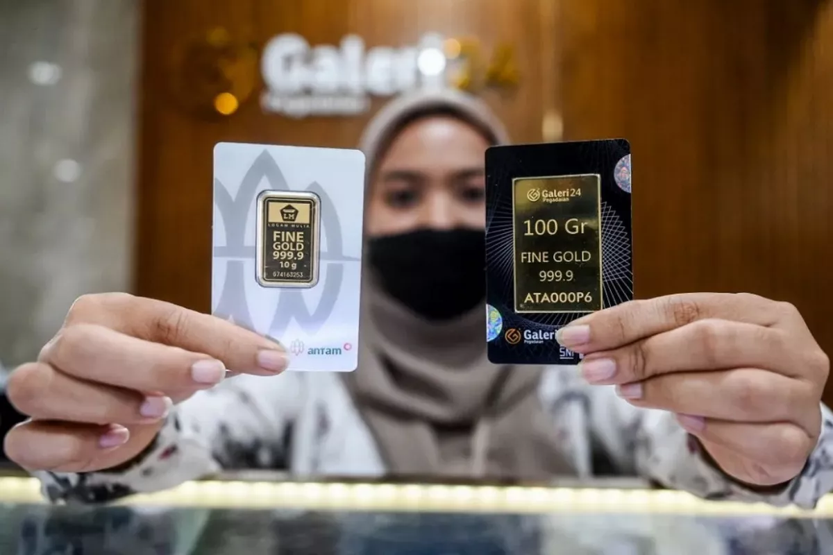 Rincian Harga Emas Galeri24 dan UBS di Pegadaian Per 1 September Turun
