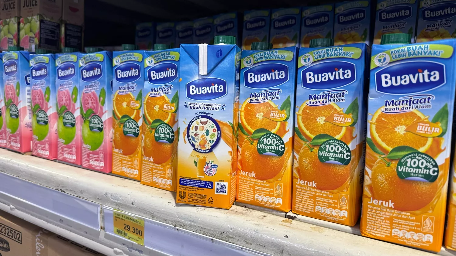 Unilever Indonesia UNVR Tegaskan Tidak Ada Rencana Divestasi Bisnis Jus Buavita