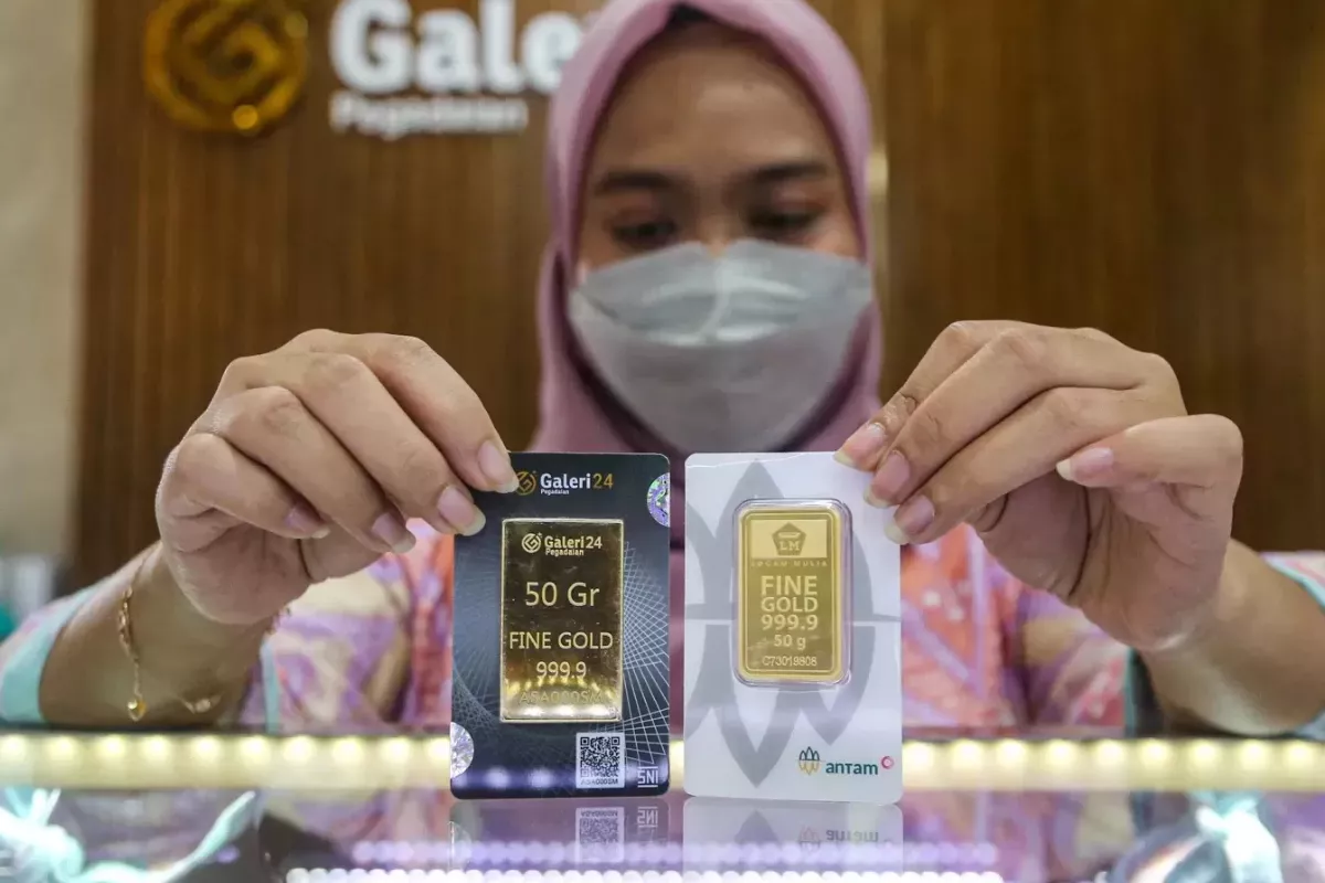 Nilai Buyback Emas Antam hingga UBS di Pegadaian Anjlok Rp48.000 per Gram