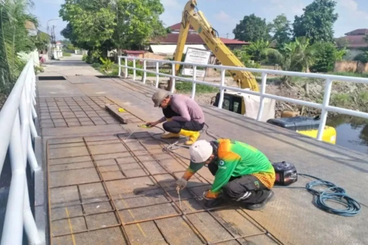 Perkuat Akses Riau, 110 Jembatan Merah Putih Resmi Dibangun