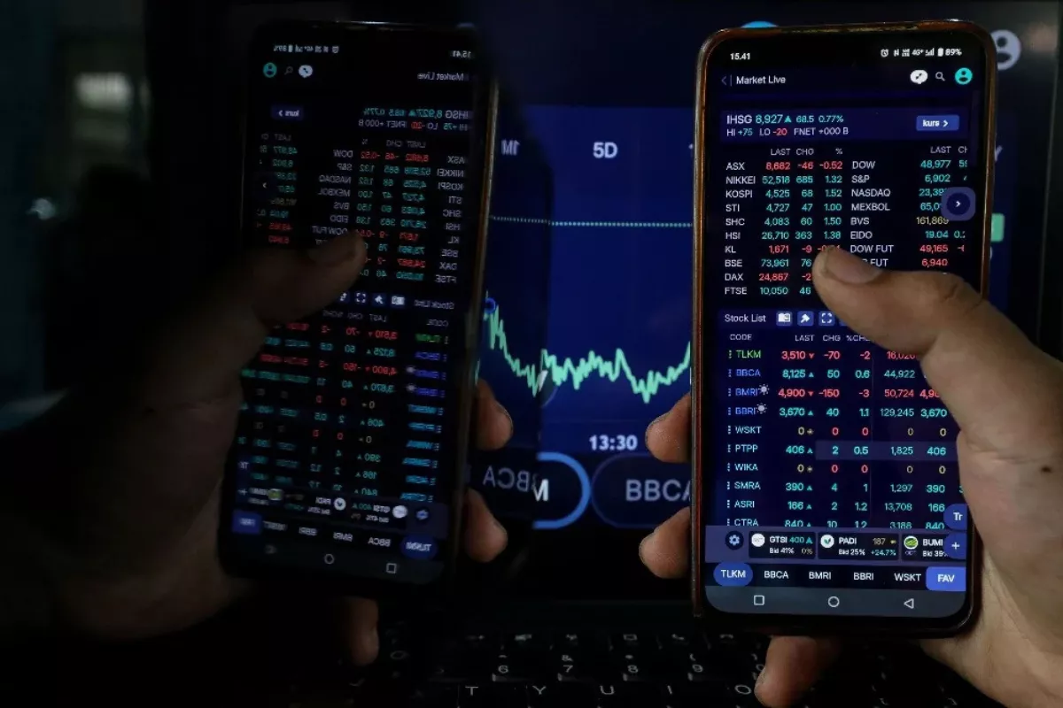 IHSG Naik 1,37 Persen ke Level 6.319 dan Berpotensi Uji Level 6.400