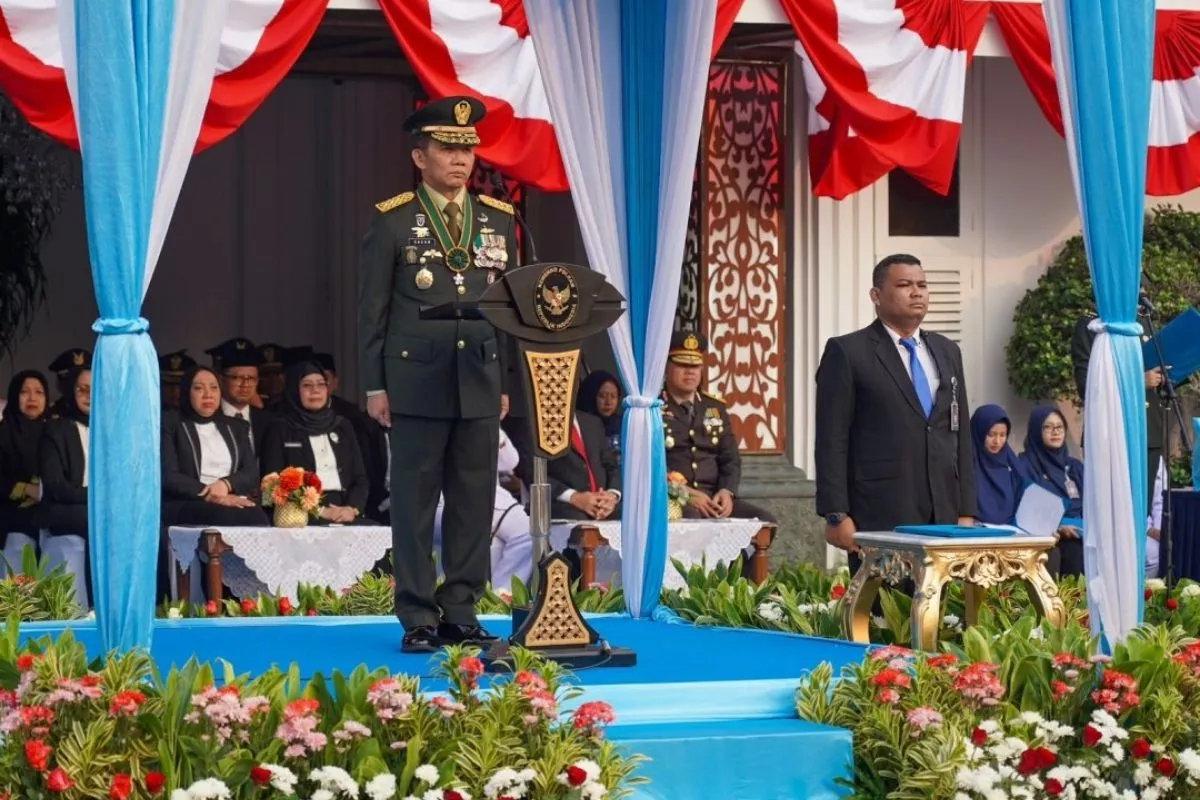 Peringatan HUT Ke-81 RI Kemenko Polkam Perkuat Persatuan & Pengabdian