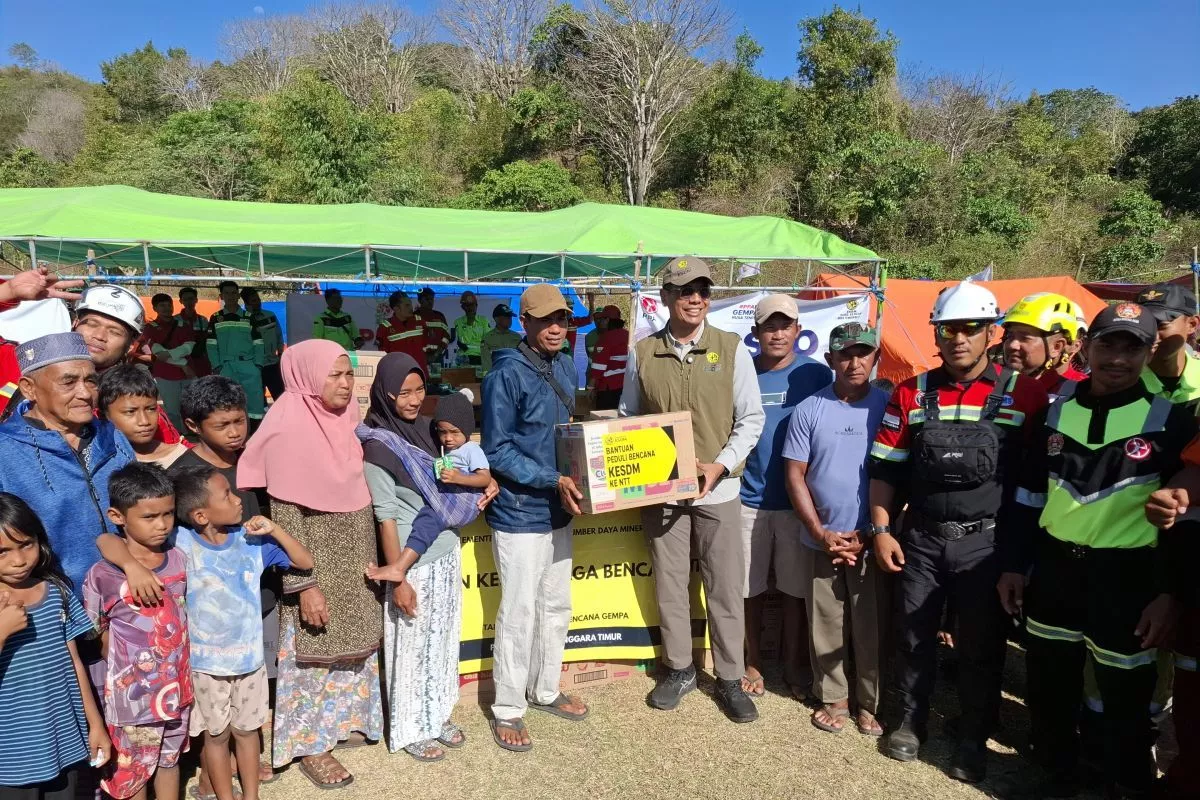 Kemen ESDM Petakan Titik Rawan Bencana dan Salurkan Bantuan Gempa NTT