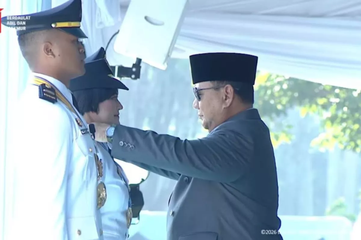 Prabowo Bangga Lulusan Terbaik IPDN Berasal dari Keluarga Sederhana