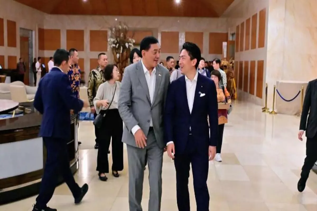 Sjafrie Sjamsoeddin dan Menhan Jepang Teken Kerja Sama Pertahanan