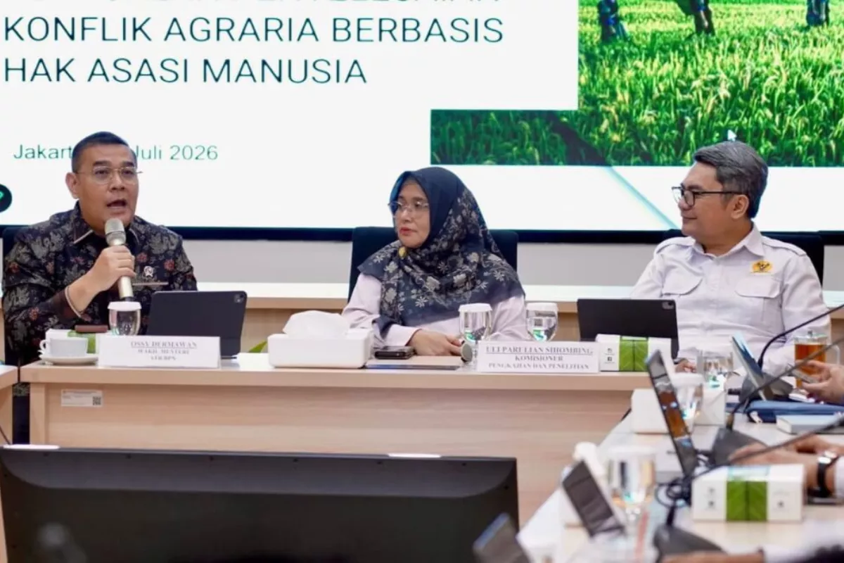 ATR/BPN Perkuat Penanganan Konflik Agraria Berbasis HAM