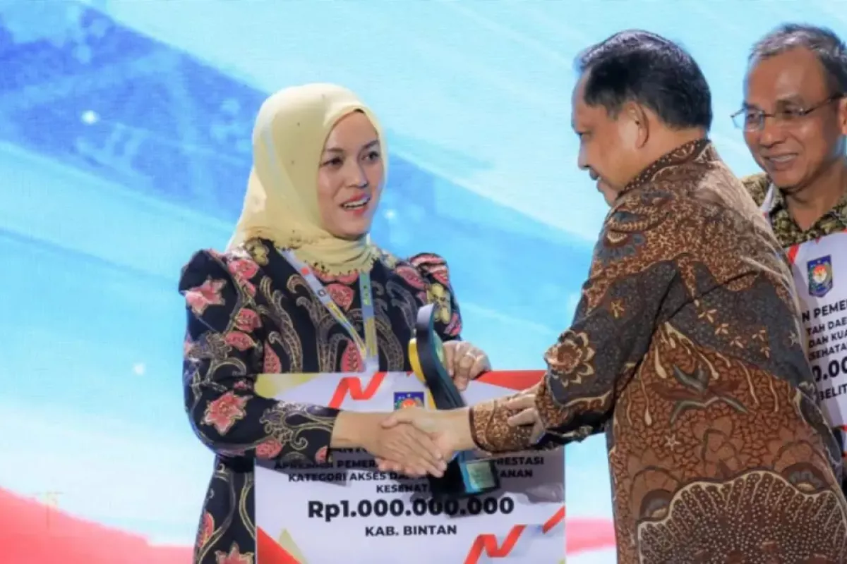 Pemkab Bintan Terima Insentif Fiskal Rp2 Miliar Dari Kemendagri RI