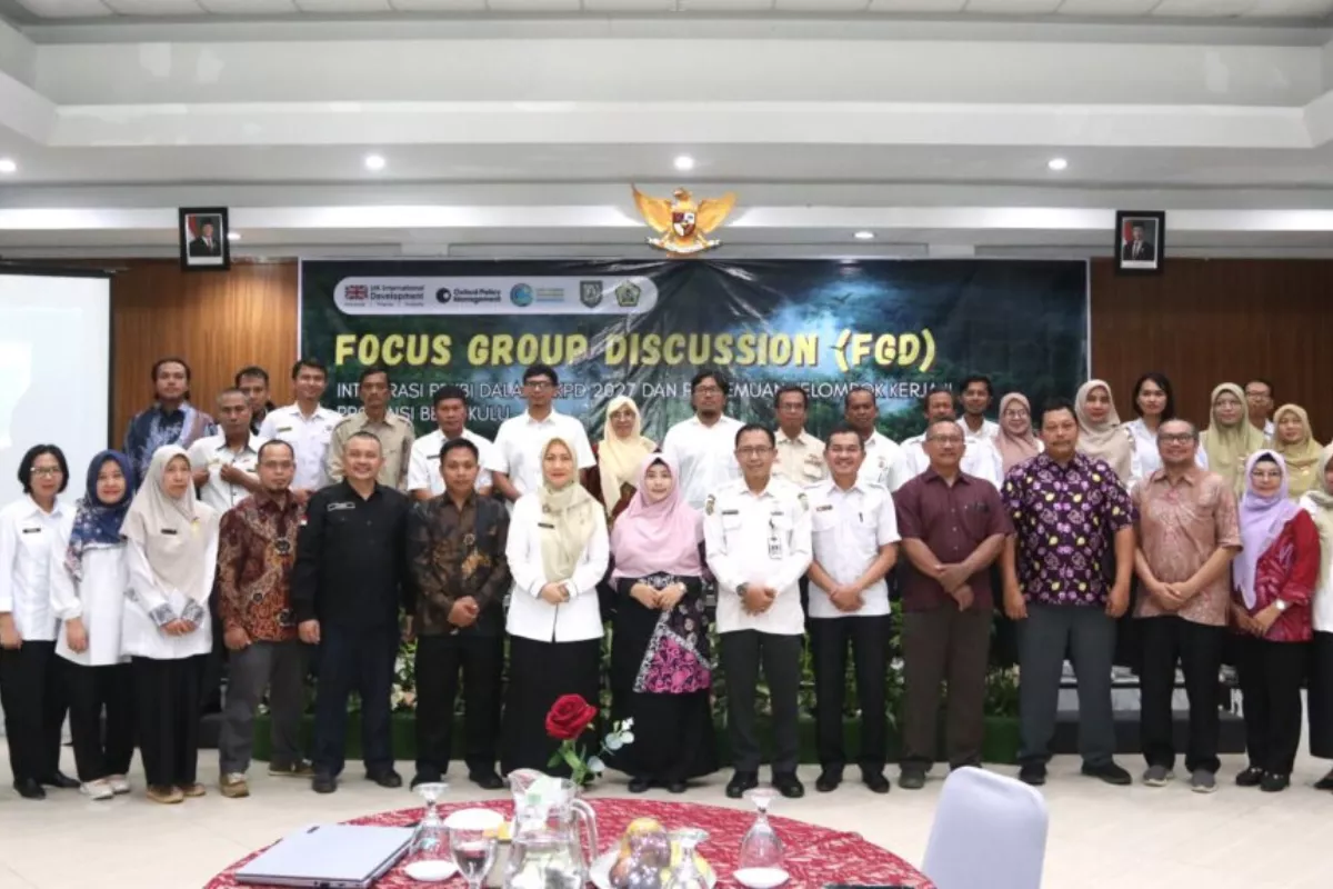Bengkulu Integrasikan Rencana Pembangunan Rendah Karbon ke RKPD 2027