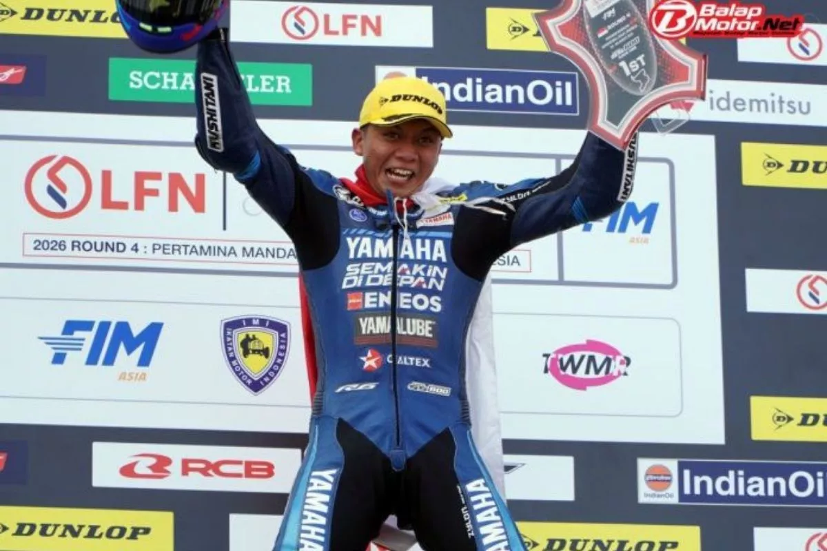 Sejarah Manis Wahyu Nugroho Juara Race 1 SS600 ARRC 2026 di Sirkuit Mandalika