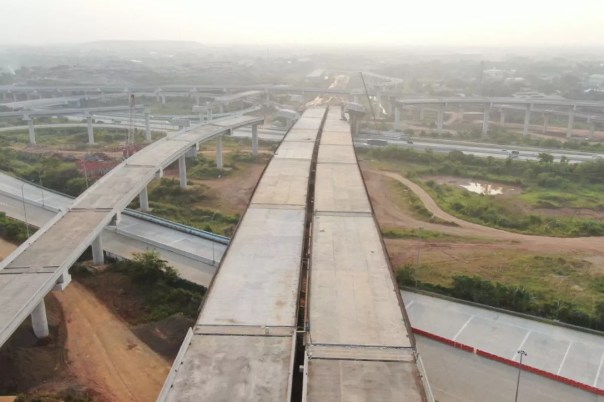 Pembangunan Tol Japek II Selatan Paket 2A Menyentuh 85,20 Persen