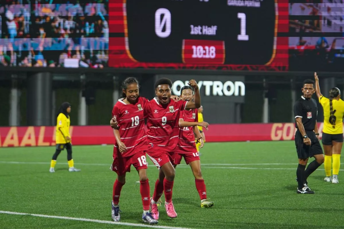 Garuda Pertiwi Tampil Dominan dengan 10 Gol dan Catatan Nirbobol