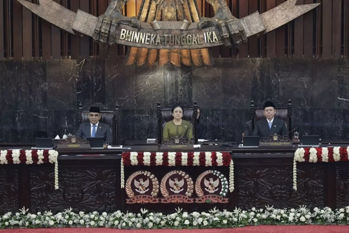 Puan Maharani Resmi Buka Masa Persidangan DPR RI Dihadiri Prabowo