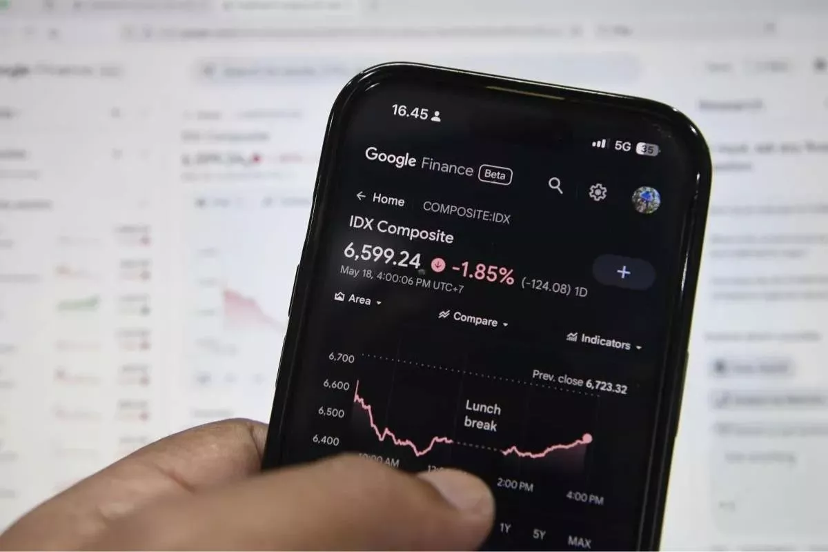 IHSG Merosot 4,94 Persen ke 5.889, Asing Catatkan Net Sell Besar