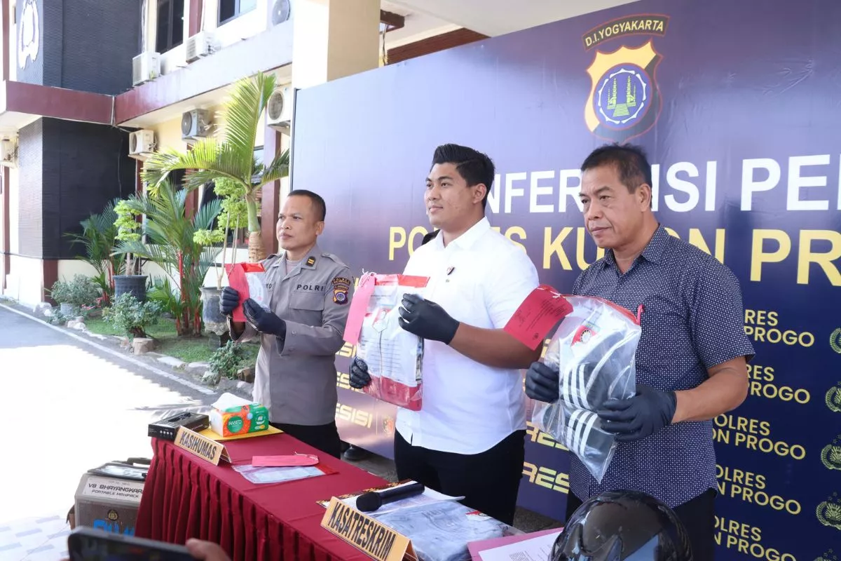Polisi Bekuk Pelaku Pencurian 2 Karung Gabah Milik Warga Kulon Progo
