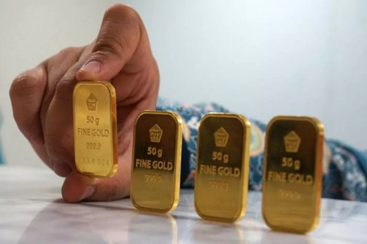 Harga Emas Antam Turun Rp15 Ribu Menjadi Rp2.630.000 per Gram Hari Ini