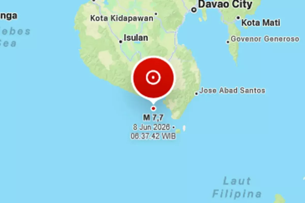 Gempa Magnitudo 7,7 Landa Sangihe, Ancaman Tsunami di 6 Provinsi