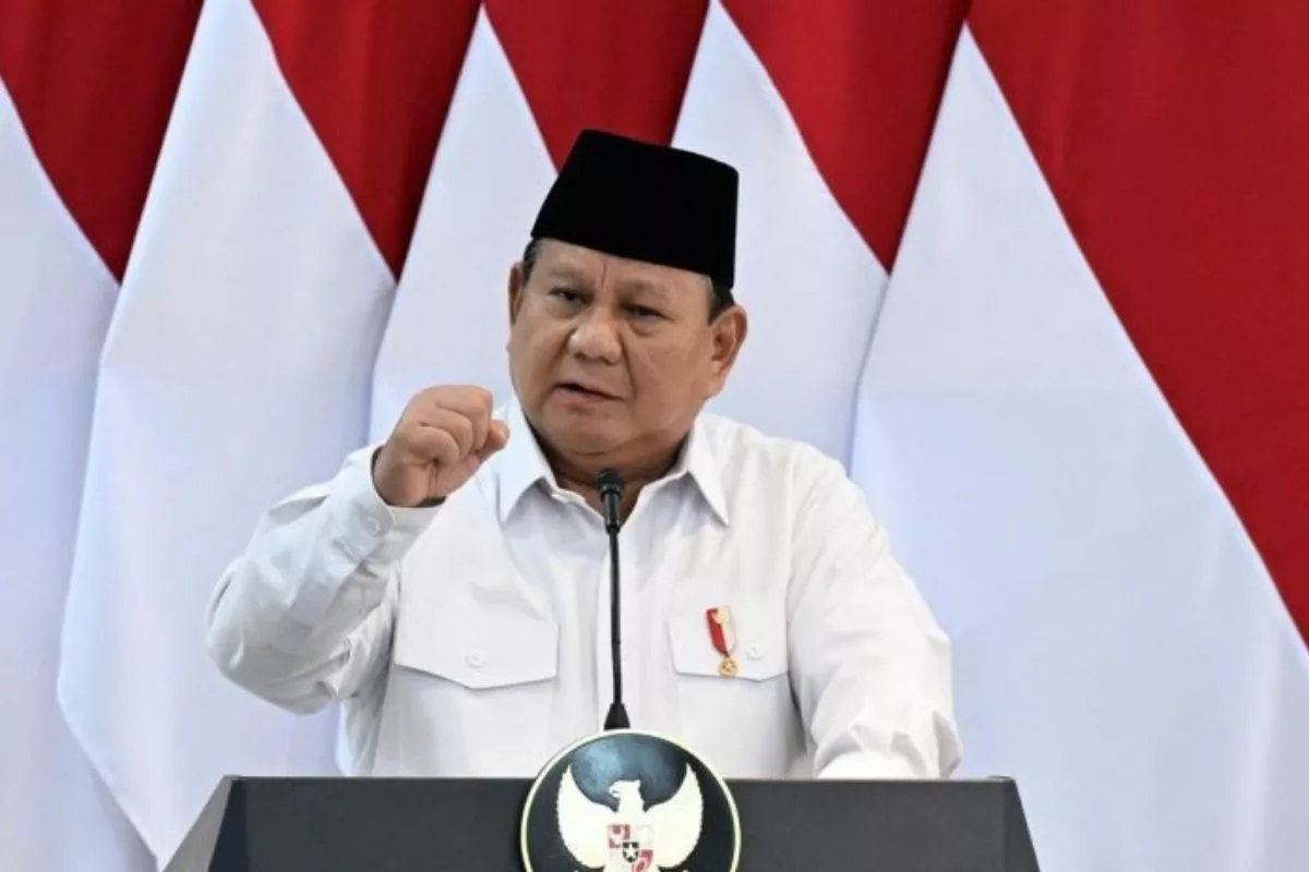 Prabowo Hadiri Penutupan Muktamar NU dan Salami Ketum PBNU Baru