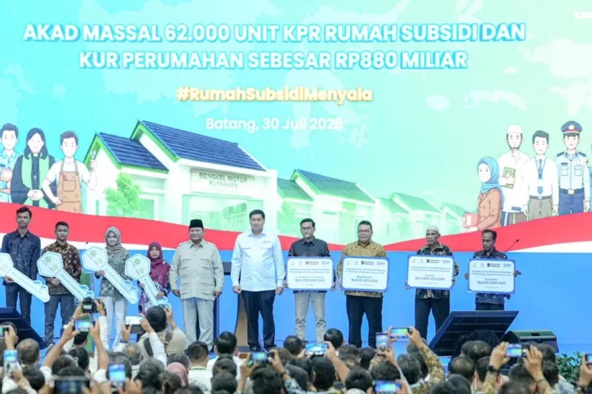 Pemerintah Mendorong Pelaksanaan Akad Massal KPR Subsidi Rumah FLPP RI