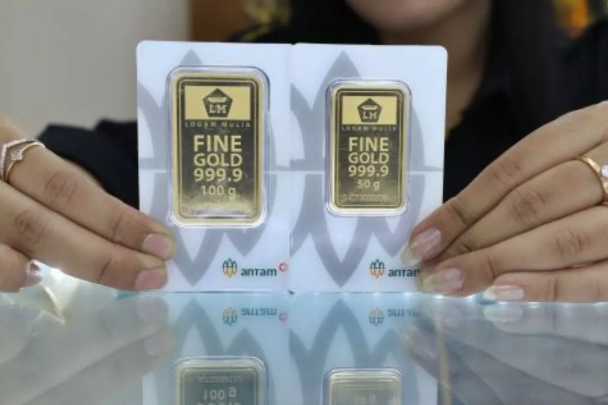 Update Harga Emas Batangan Antam Hari Ini Mengalami Kenaikan Tipis