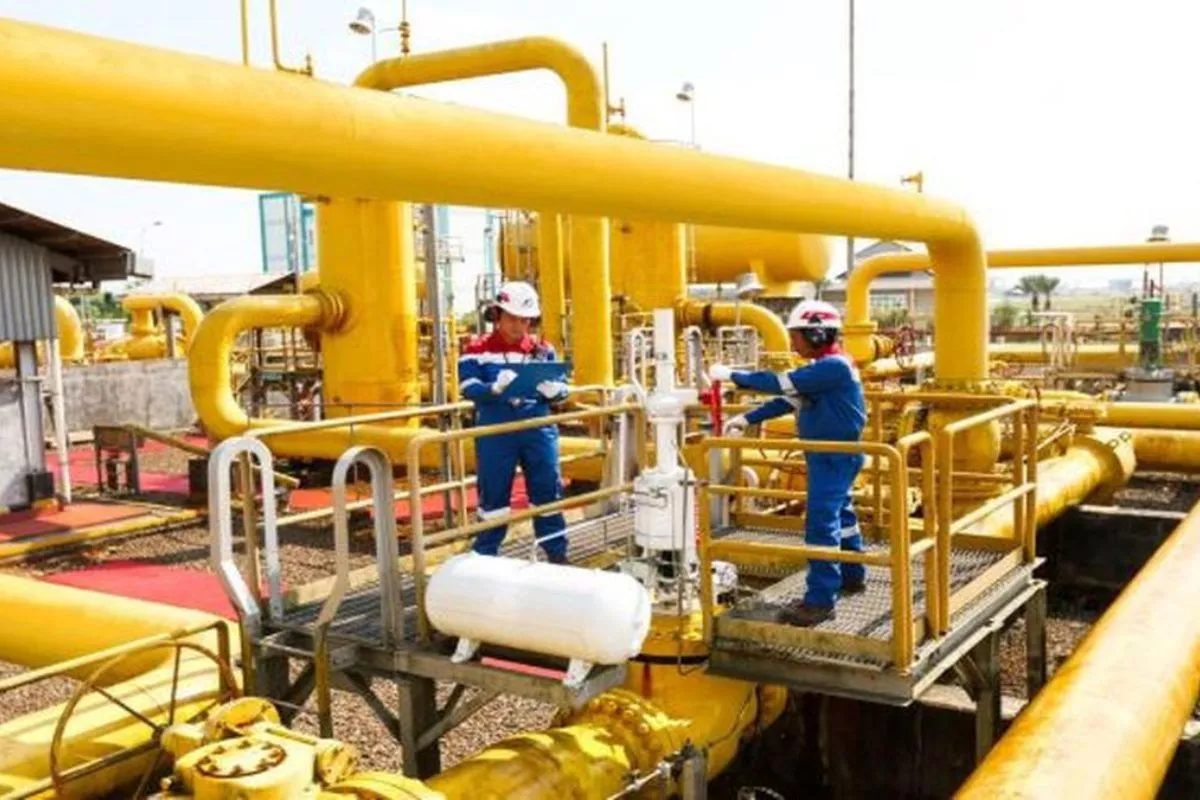 Imbas Pasang Pipa BBM, Pipa Gas di Babelan Bekasi Bocor