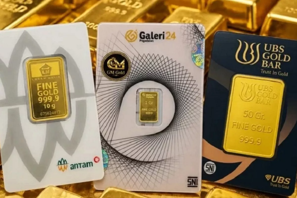 Harga Emas Antam, Galeri 24, dan UBS Kompak Melemah Hari Ini Juni 2026