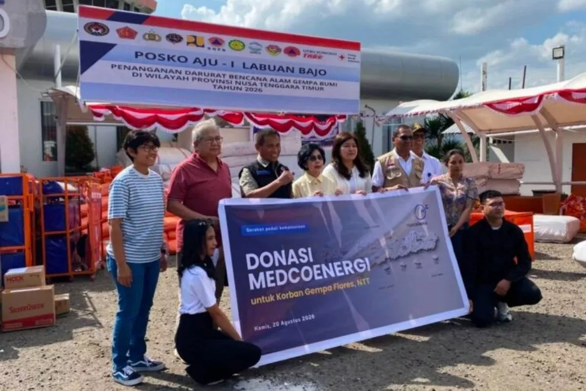 Medco Energi Salurkan Bantuan Logistik Kemanusiaan untuk Korban Gempa NTT