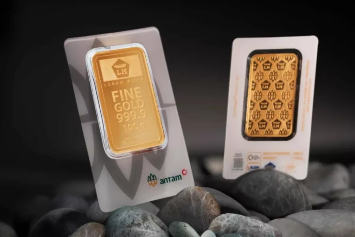 Harga Emas Antam Melemah Rp4.000 Menjadi Rp2,599 Juta per Gram Hari Ini