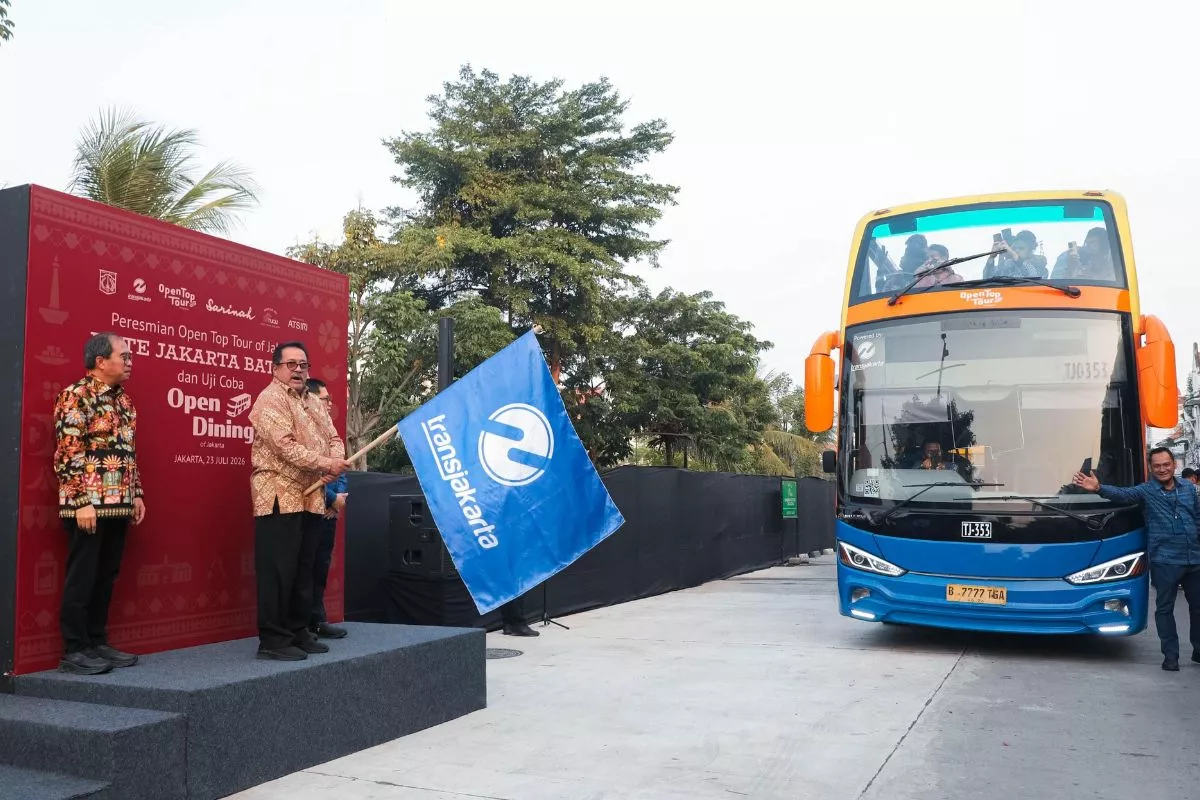 Transjakarta Rilis Rute Wisata Bus Atap Terbuka Jakarta Batavia