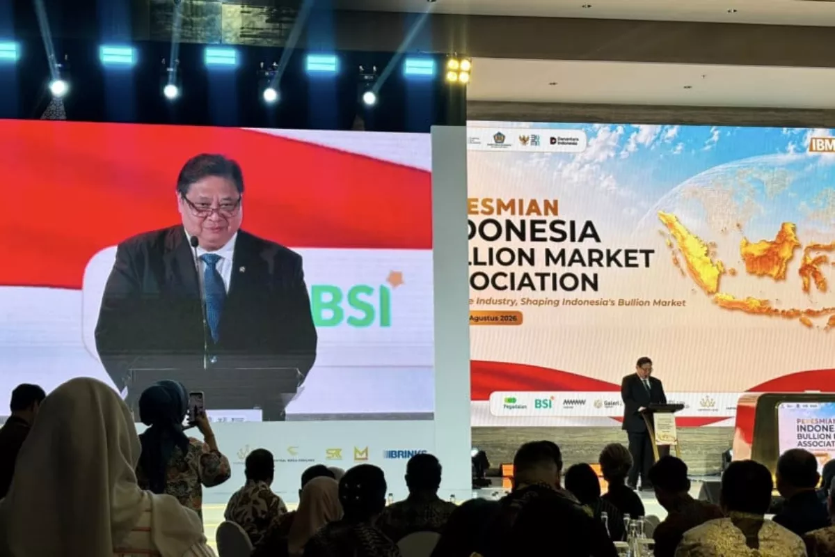 Airlangga Targetkan 360 Ton Emas Milik WNI Masuk ke Sistem Bank Emas