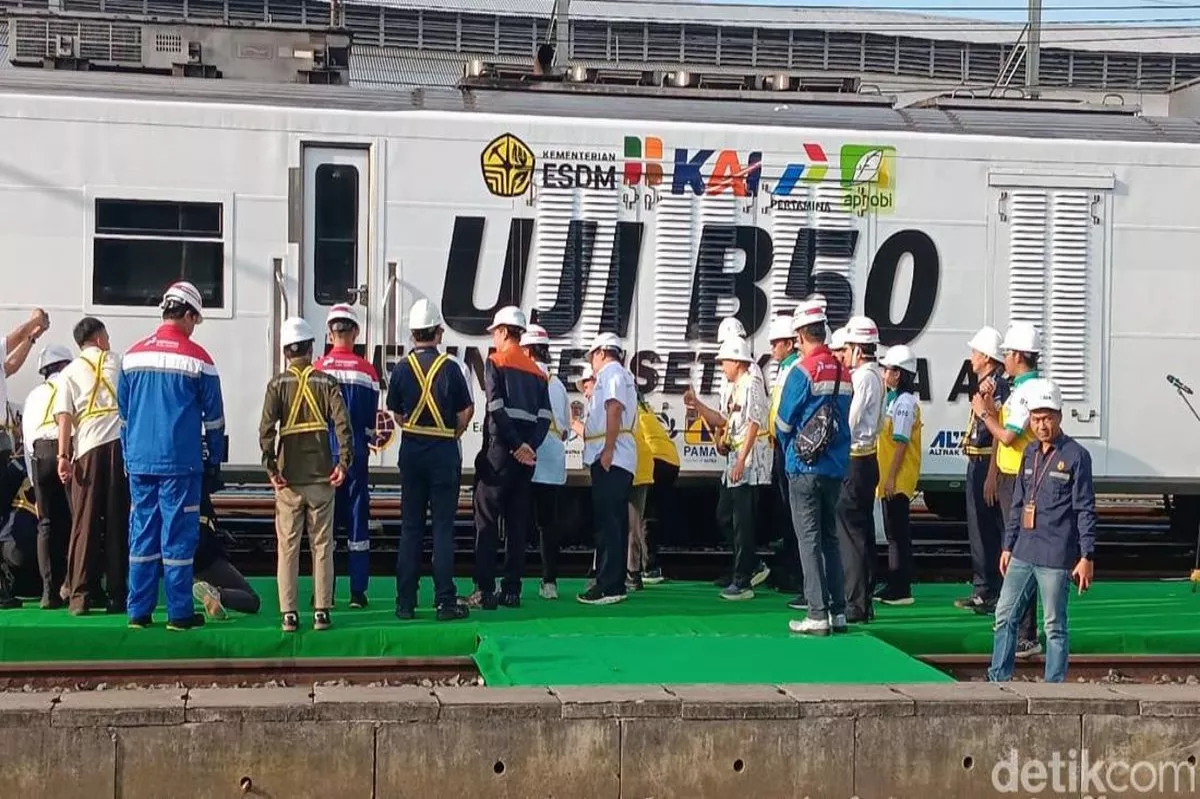 Kementerian ESDM Uji Coba Biodiesel B50 pada Sektor Perkeretaapian