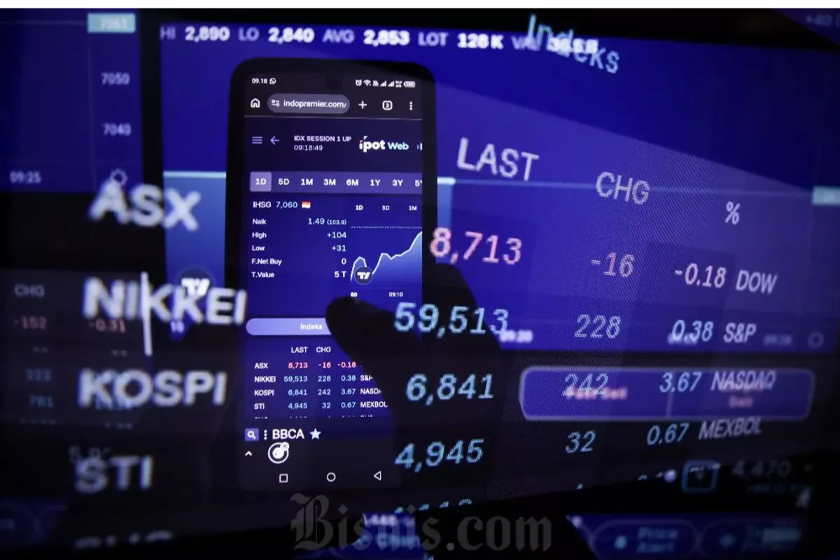 10 Saham Incaran Asing Saat IHSG Melemah ke Level 6.858,9