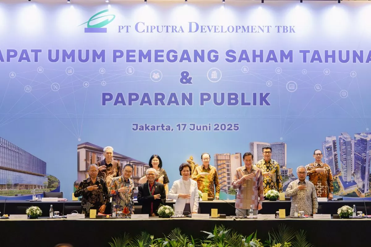 PT Ciputra Development Tebar Dividen Rp667 Miliar dari Laba Bersih