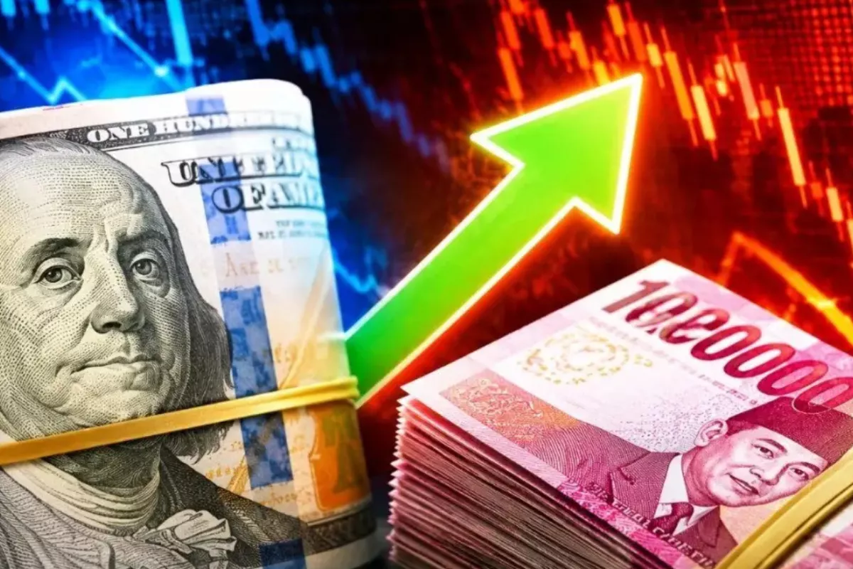 Rupiah Naik Jadi 17.696 per Dolar AS Dipicu Harapan Damai