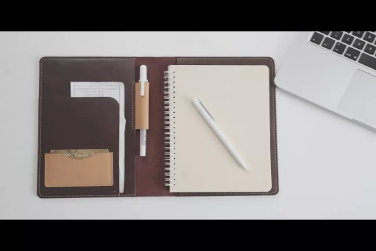 Cara Membuat Leather Journal Cover Tanpa Jahit dengan Teknik Lipat