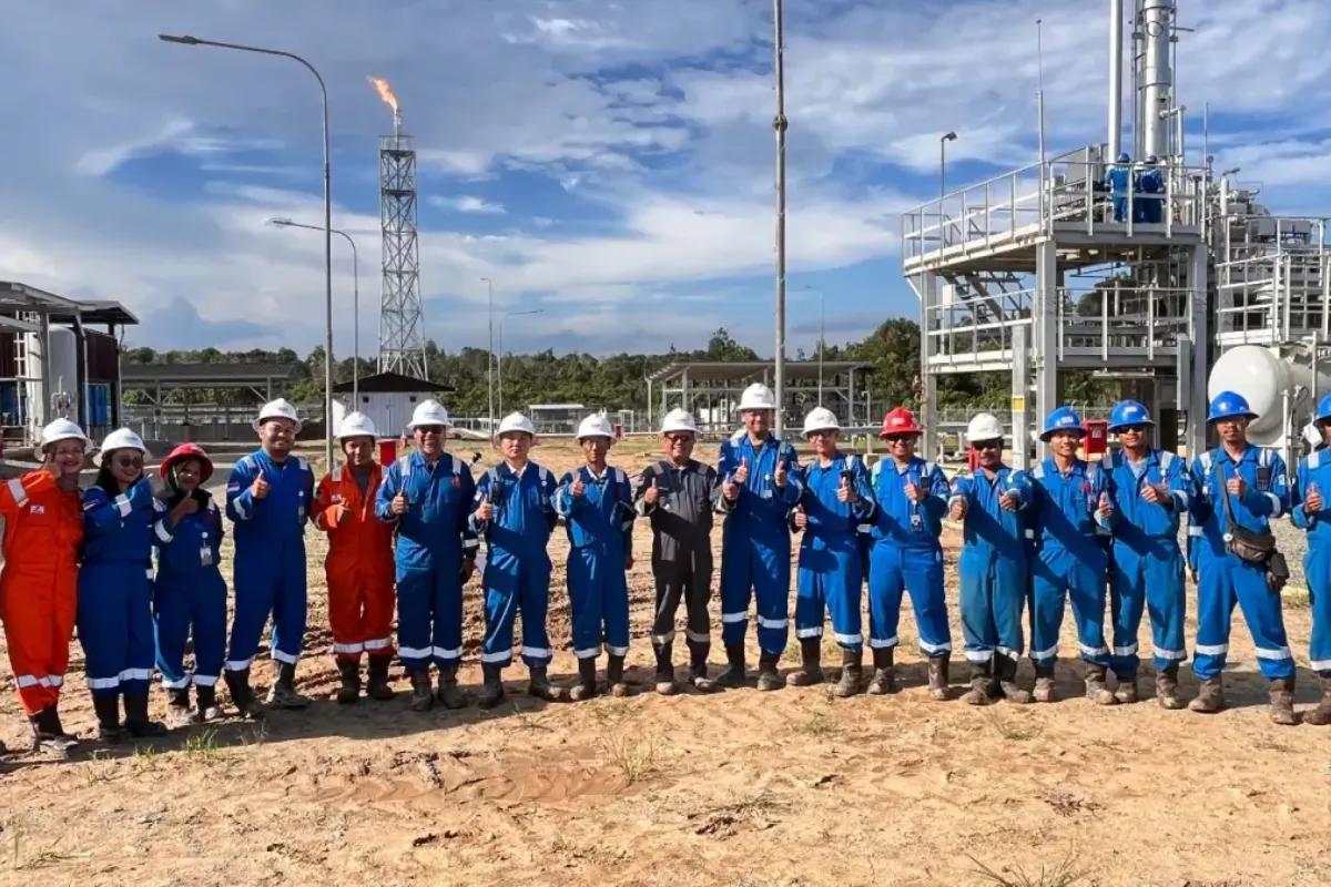 First Gas Lapangan Karamba, ISOG Perkuat Pasokan Kilang Balikpapan