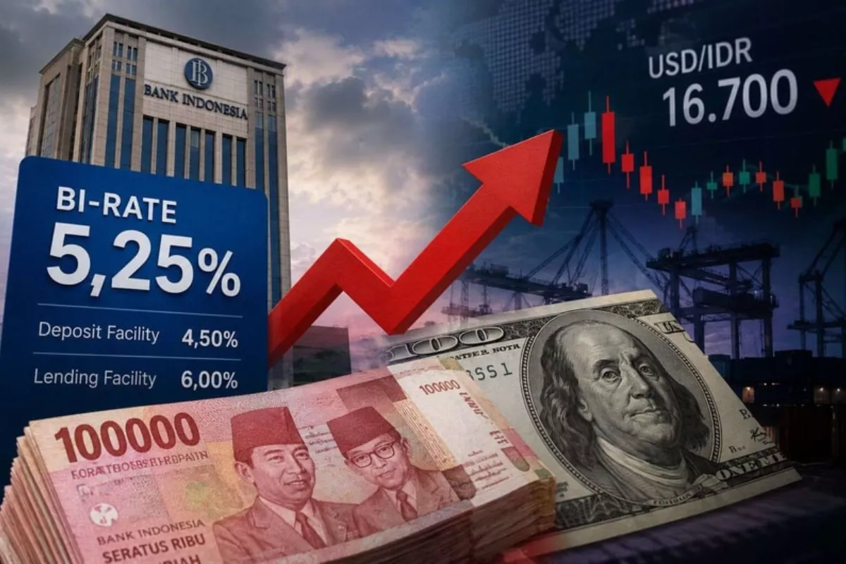 Antisipasi Gejolak Global BI Rate Resmi Naik Menjadi 5,25 Persen