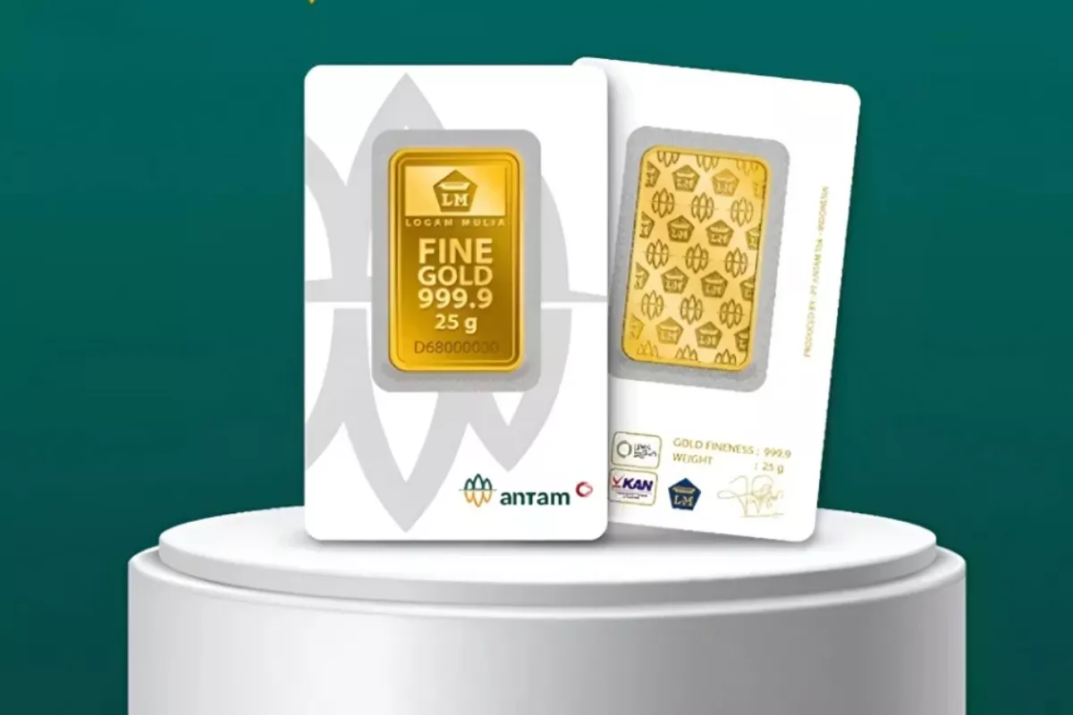 Harga Emas Antam Naik Jadi Rp2,770 Juta Per Gram pada Jumat 5 Juni 2026