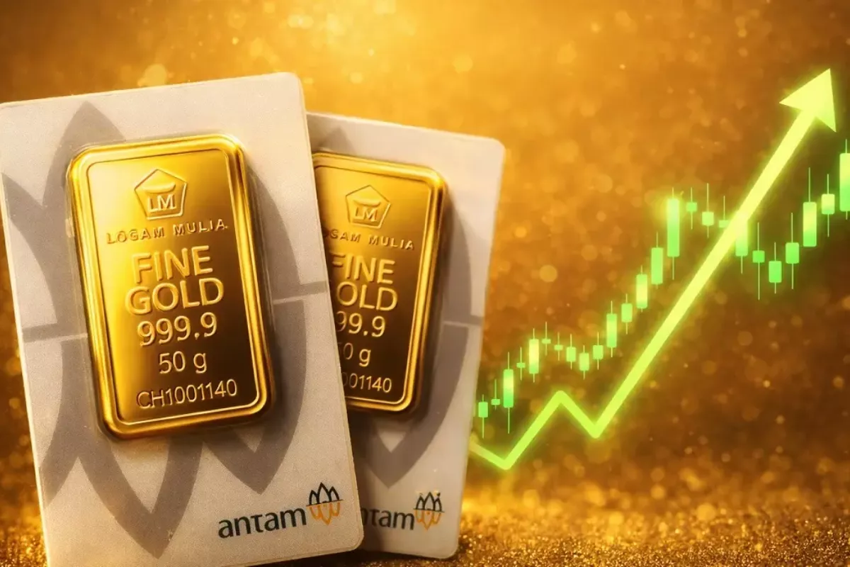 Harga Emas Antam Tak Bergerak, Perhatikan Selisih Angka Buyback Terkini