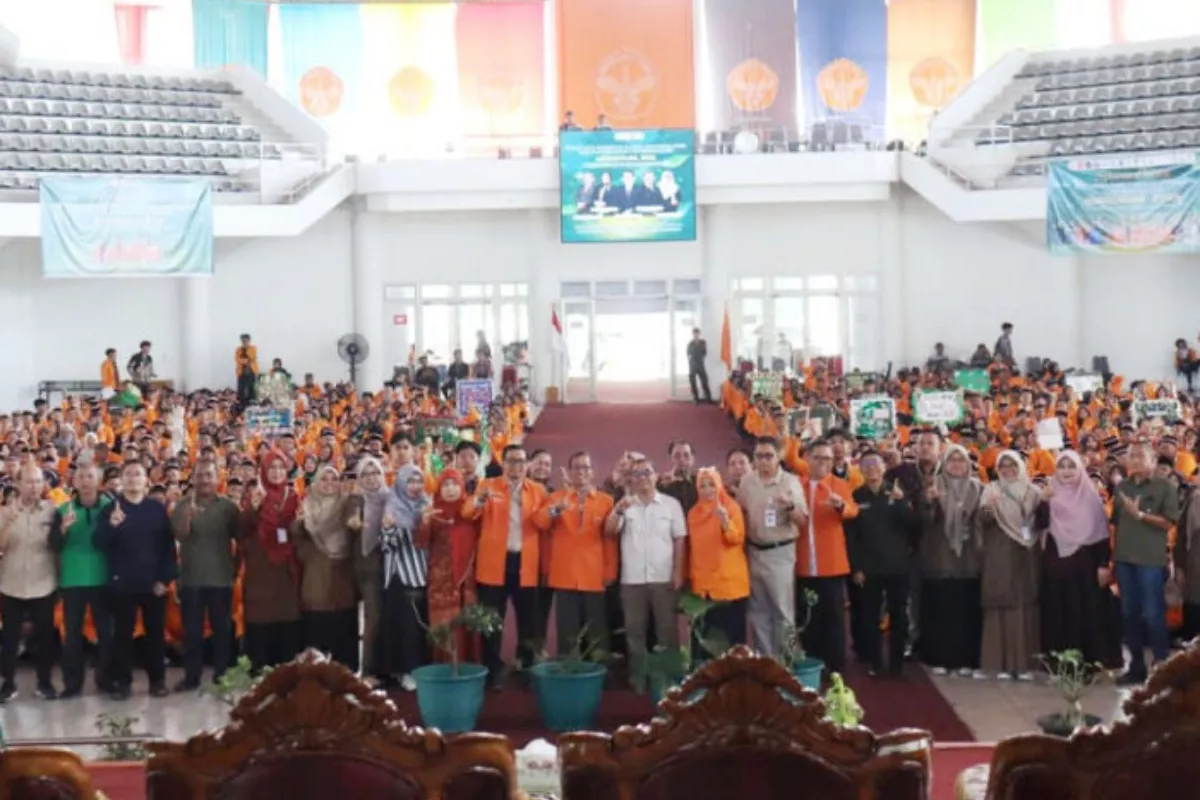 Sebanyak 1.077 Mahasiswa Baru Hadiri PKKMB Faperta UNJA Tahun 2026