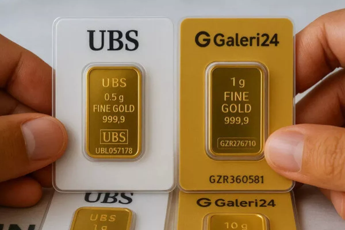Rincian Harga Emas Antam dan UBS di Galeri 24 per 28 Mei 2026