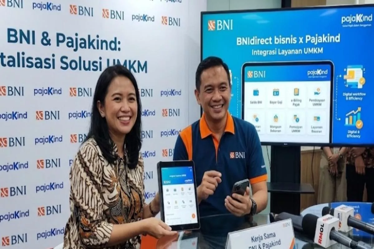BNI Serta Pajakind Satukan Layanan Perbankan Perpajakan Bagi Para UMKM