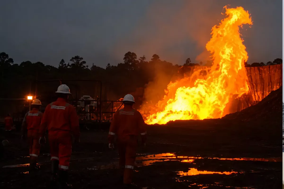 Gas Lapangan Wain Segera Mengalir ke Kilang Balikpapan